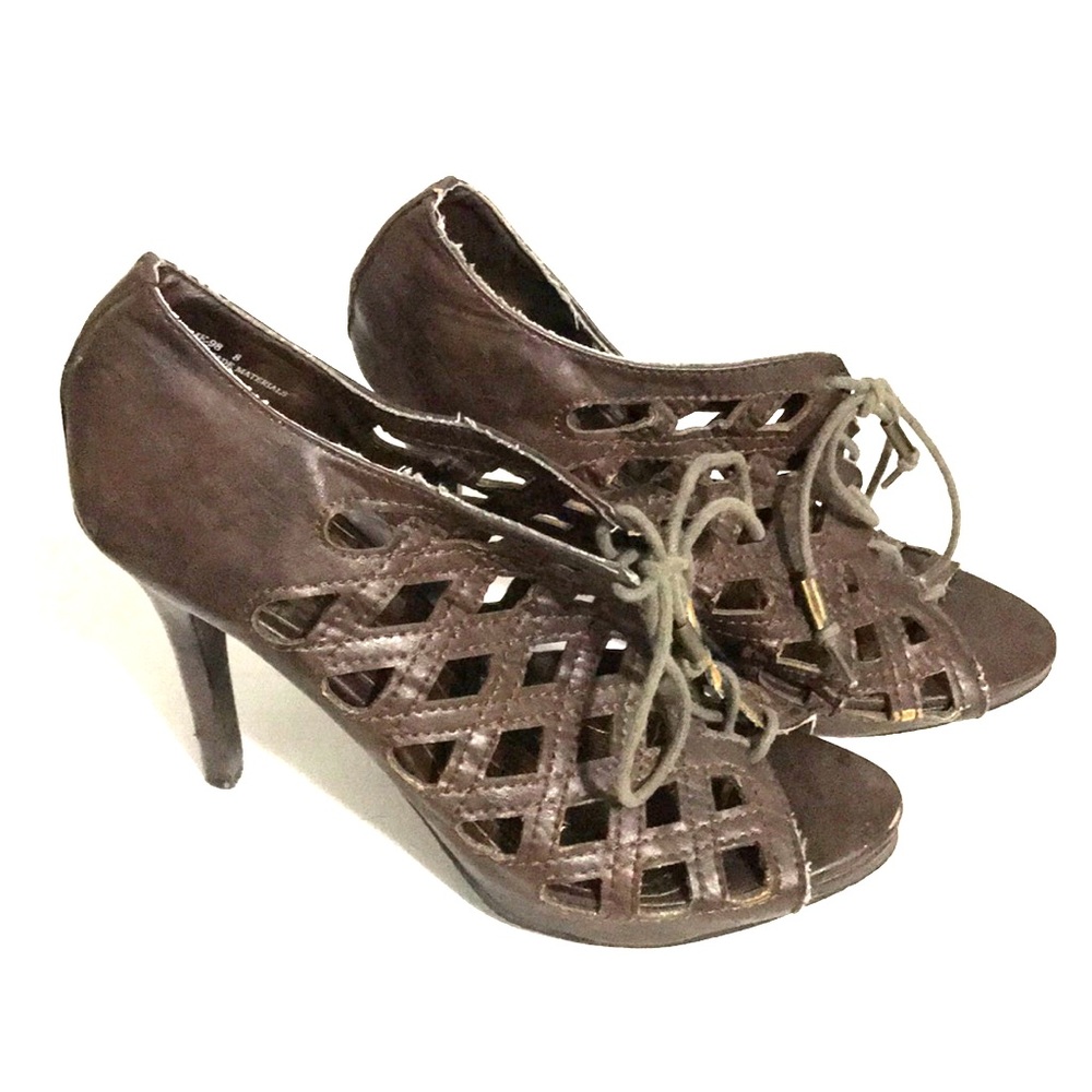 Lace up heels